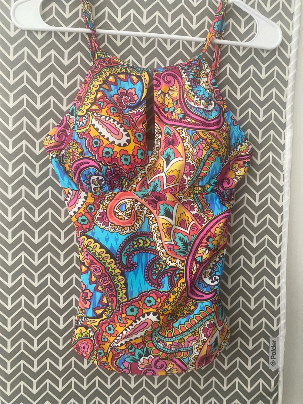 Tankini Top Size 6, Padded Breast Cups